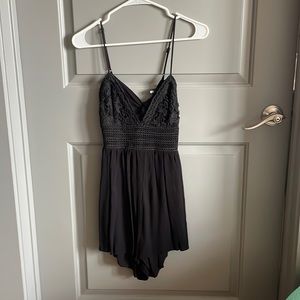 NWOT black romper